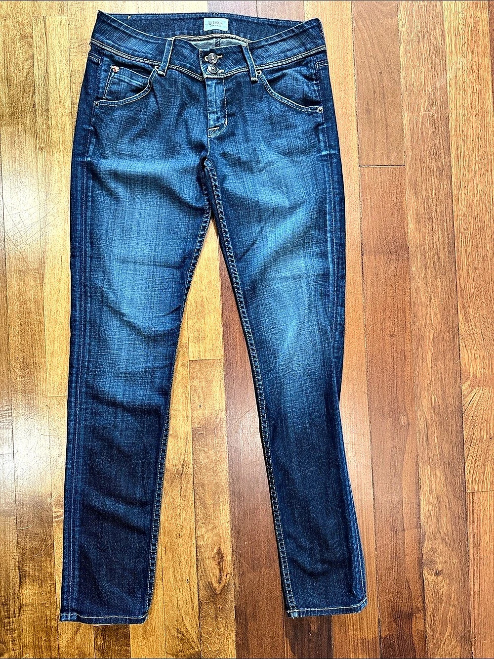 Hudson Collin Boot Cut Jeans Blue Waist 28
